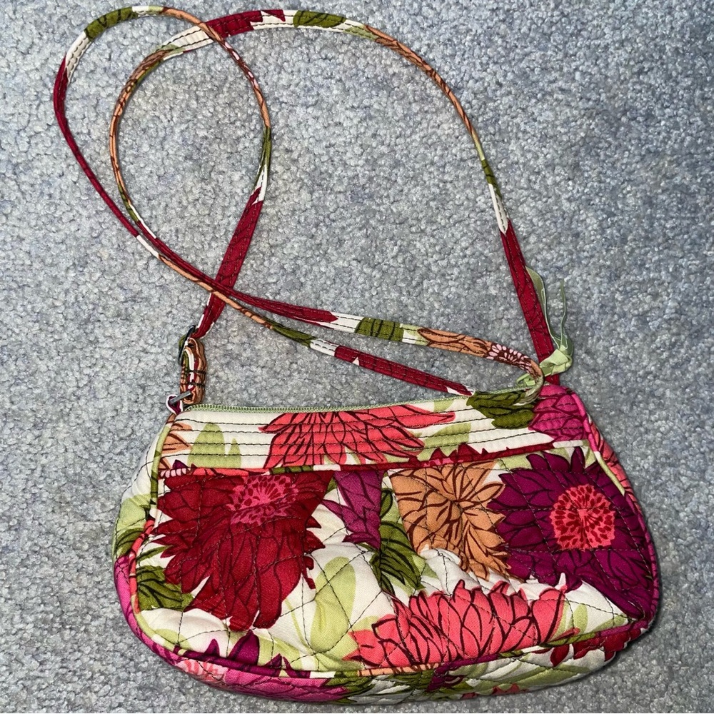 Vera Bradley Crossbody Bag with Floral Design